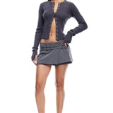 LIONESS Deuce Skort Grey