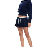 LIONESS Dynasty Mini Skort Navy