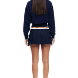 LIONESS Dynasty Mini Skort Navy