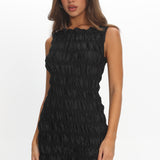 LIONESS Guccio Mini Dress Onyx