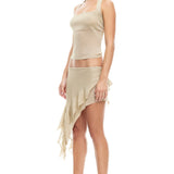 LIONESS Palisades Halter Top Oyster