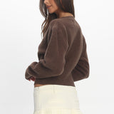 LIONESS Double Ruffle Mini Skort Soft Lemon