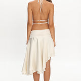 LIONESS Legacy Midi Skirt Ivory