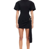 LIONESS Martini Mini Dress Onyx