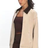LIONESS Workwear Jacket Stone