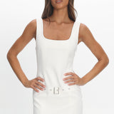 LIONESS Reeling Mini Dress Foam