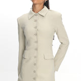 LIONESS Cheri Mini Dress Matcha