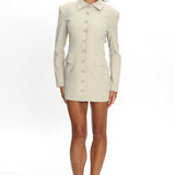 LIONESS Cheri Mini Dress Matcha