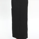 LIONESS Lune Maxi Skirt Onyx Pinstripe