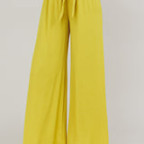 Mariposa Wide Leg Pant Chartreuse