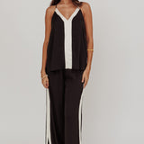 Unwritten Wide Leg Pant Black