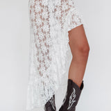 Besties Asymmetric Hem Maxi Skirt Ivory