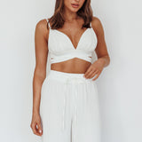 Cove Elasticated Pants Ivory
