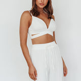 Cove Elasticated Pants Ivory