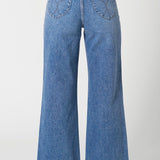 ROLLA'S Sailor Jean Janet Recycled Mid Vintage Blue