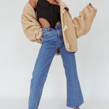 ROLLA'S Eastcoast Flare Ankle Lucy Mid Vintage Blue