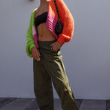 Starting Line Low Rise Wide Leg Pants Olive