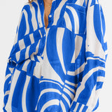 SNDYS Heather Shirt Swirl Blue