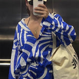 SNDYS Heather Shirt Swirl Blue