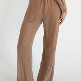 SNDYS Hyams Long Knit Pants Mocha