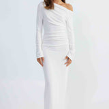 SNDYS Reya Maxi Dress White