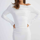 SNDYS Reya Maxi Dress White