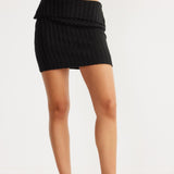 SNDYS Brooks Mini Skirt Black