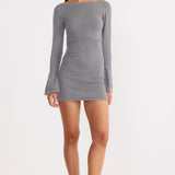 SNDYS Penelope Mini Dress Grey