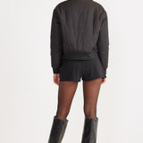 SNDYS Roberta Mini Shorts Black