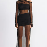 SNDYS Reine Maxi Dress Black