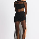 SNDYS Reine Maxi Dress Black
