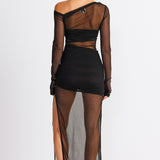 SNDYS Reine Maxi Dress Black