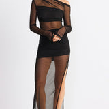 SNDYS Reine Maxi Dress Black