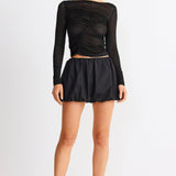 SNDYS Elodie Top Black