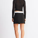 SNDYS Elodie Top Black
