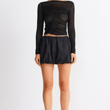 SNDYS Elodie Top Black