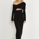 SNDYS Aurora Maxi Dress Black