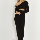 SNDYS Aurora Maxi Dress Black