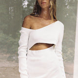 SNDYS Aurora Maxi Dress White