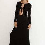SNDYS Tallulah Maxi Dress Black