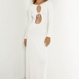 SNDYS Tallulah Maxi Dress White