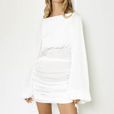 SNDYS Gigi Mini Dress White