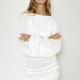 SNDYS Gigi Mini Dress White
