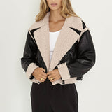 SNDYS Billie Aviator Jacket Black