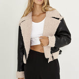 SNDYS Billie Aviator Jacket Black