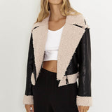 SNDYS Billie Aviator Jacket Black