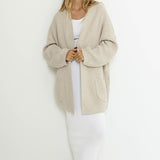 SNDYS Essie Cardigan Mushroom