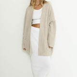 SNDYS Essie Cardigan Mushroom