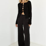 SNDYS Etta Top Black