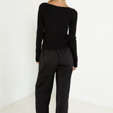 SNDYS Etta Top Black